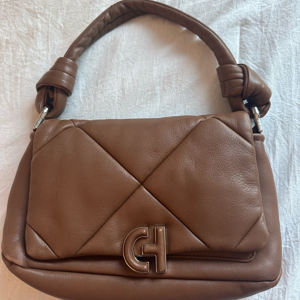 Cole Haan Tan Leather Shoulder Bag